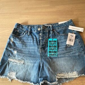 YMI denim shorts, new with tags